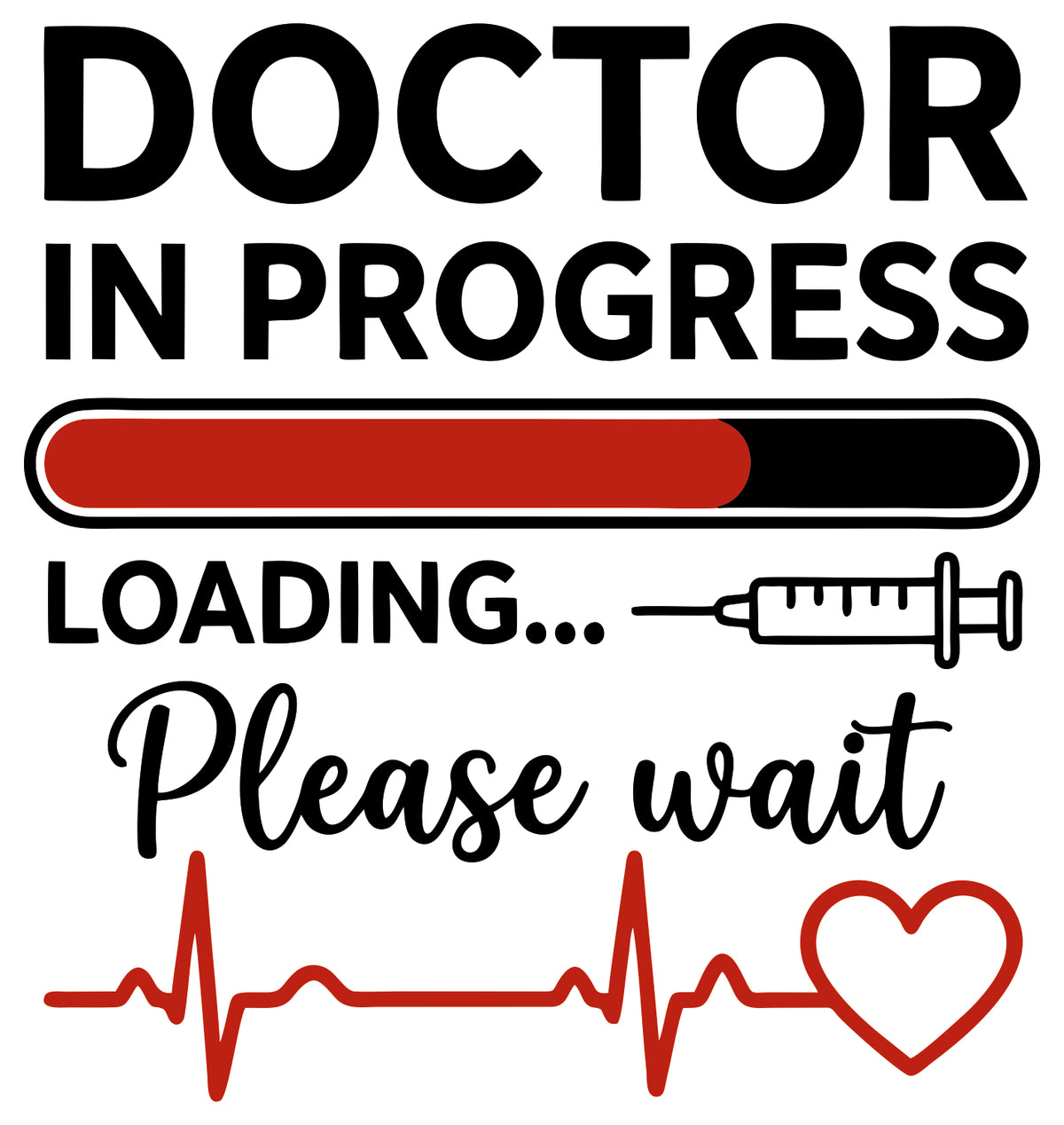 Doctor In Progress Sticker