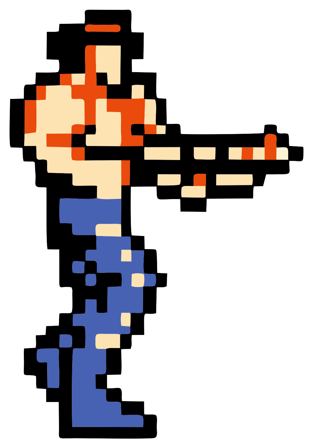Retro Commando Sticker