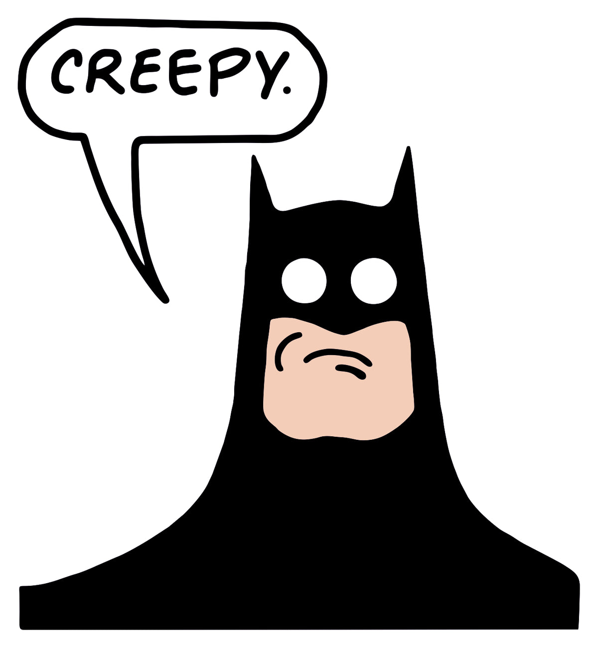 Creepy Sticker