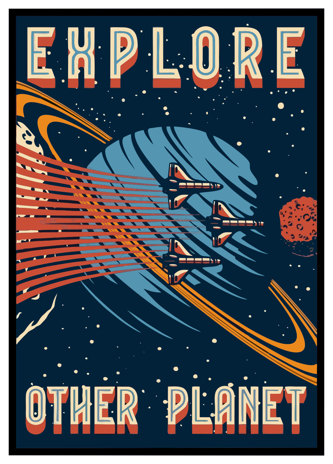 EXPLORE OTHER PLANET STICKER