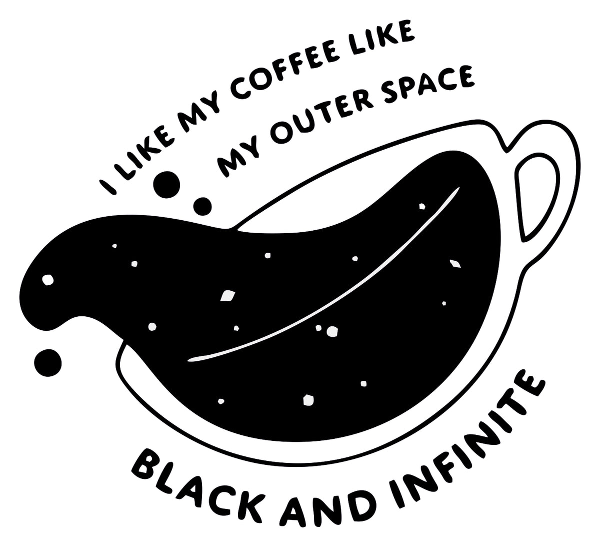 my outer space sticker