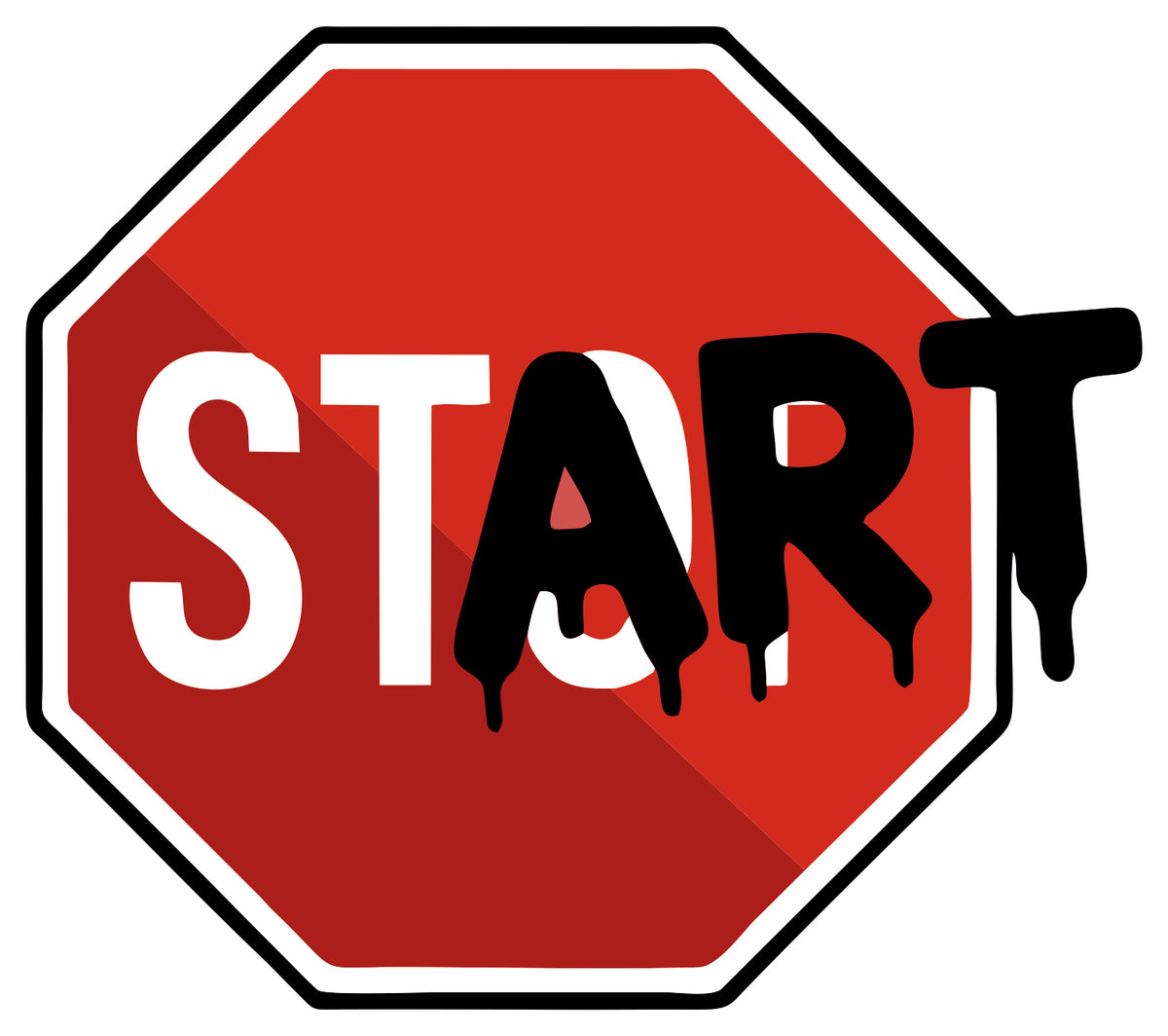 Start Sticker