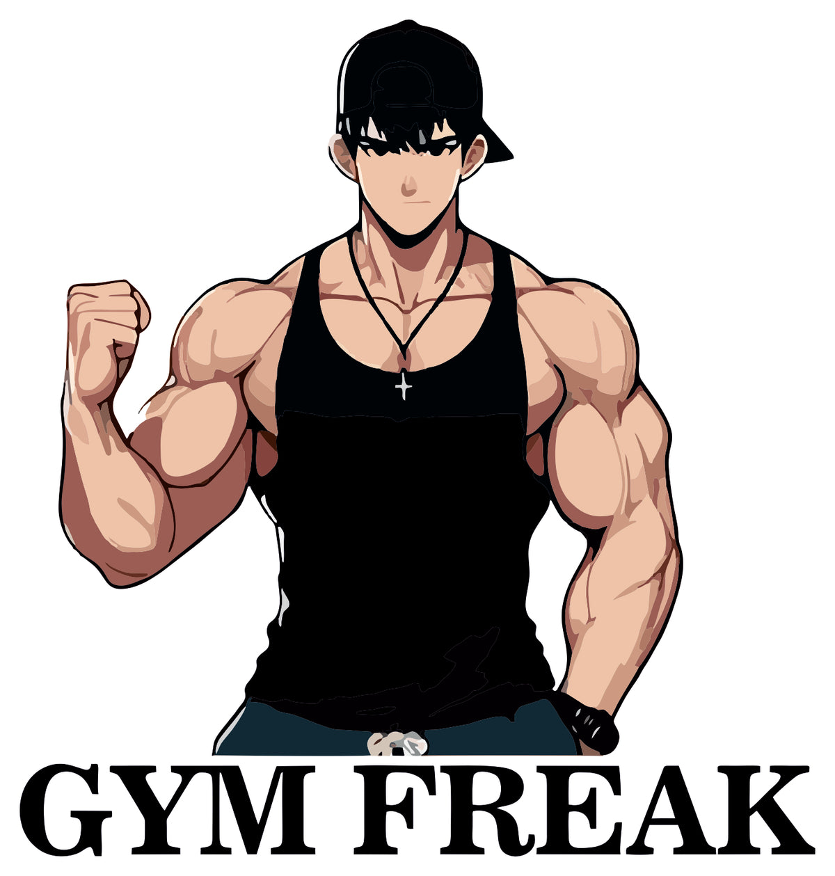 Gym  Freak Sticker