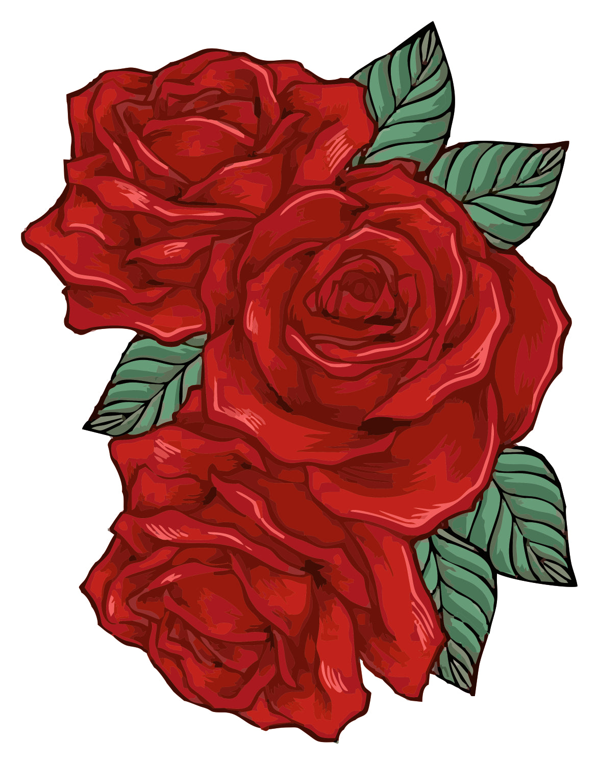 roses sticker