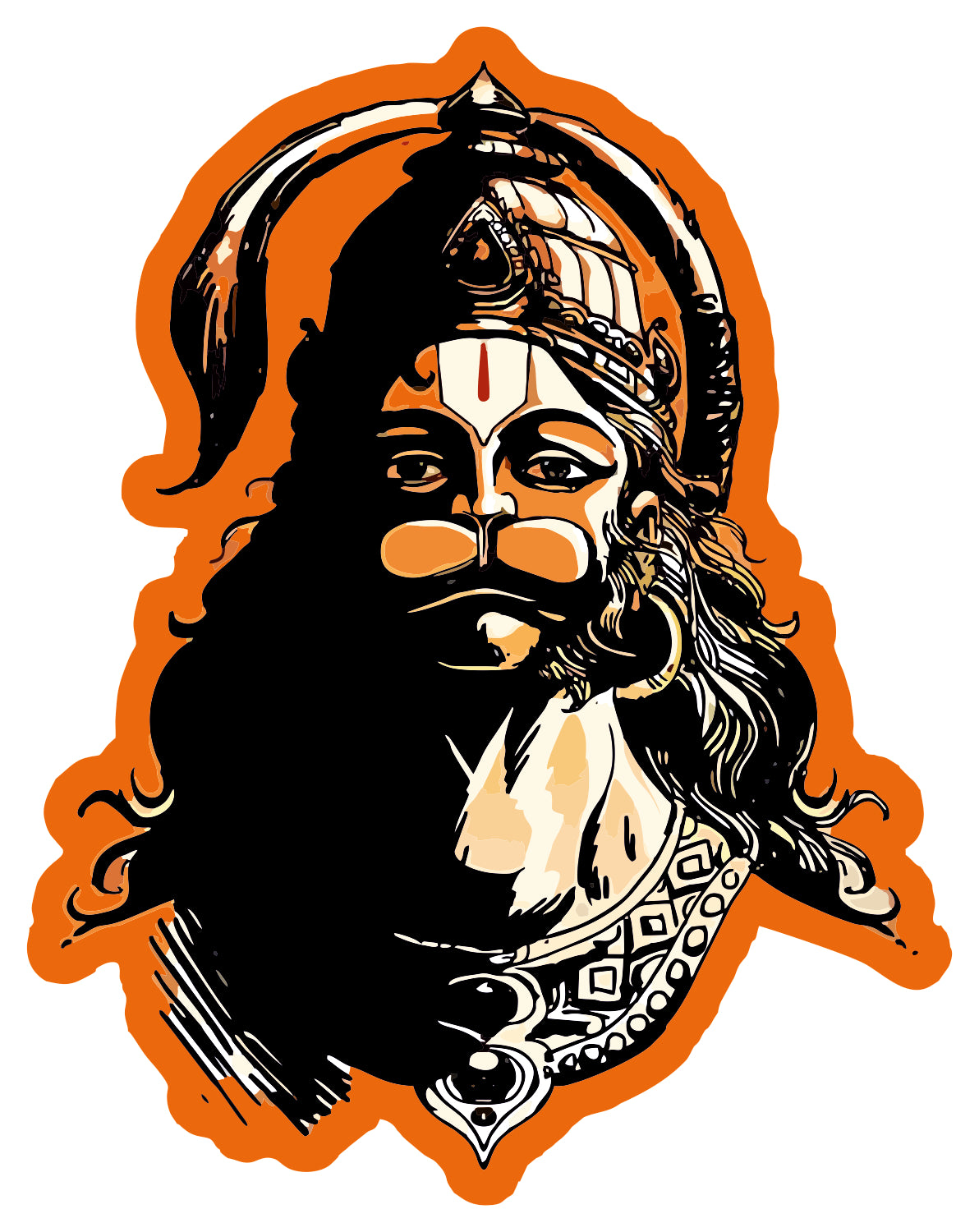 Hanuman Sticker
