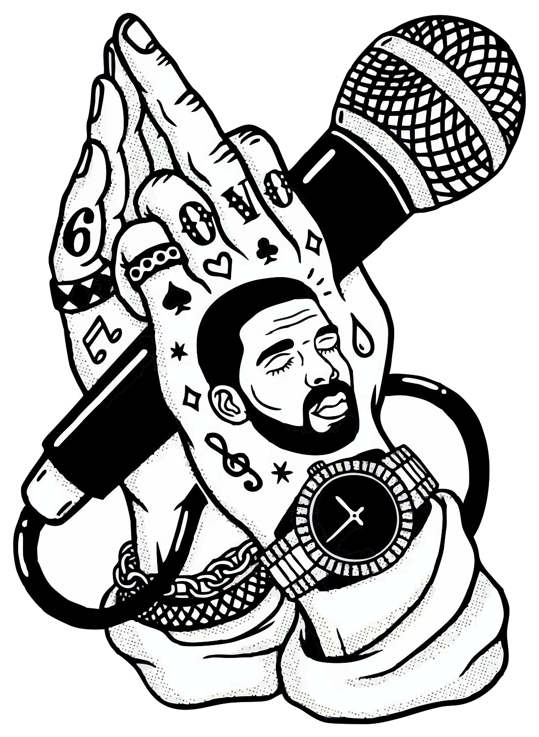 Drake Sticker