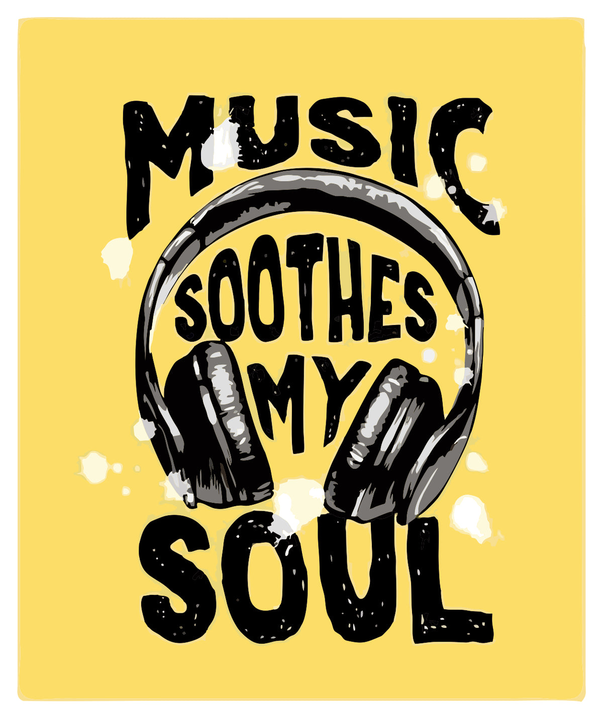 MUSIC SOOTHES MY SOUL STICKER