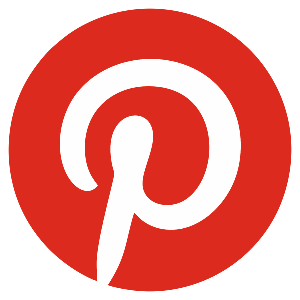 Pinterest Logo Sticker