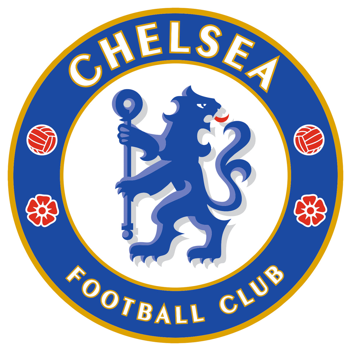 CHELSEA FC LOGO STICKER