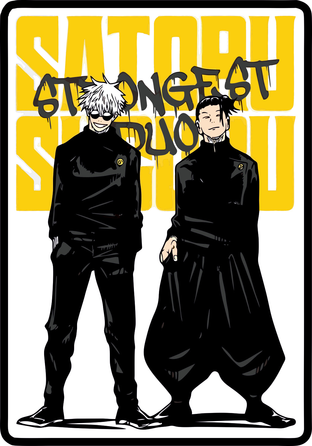 Gojo, Geto Strongest Duo Sticker