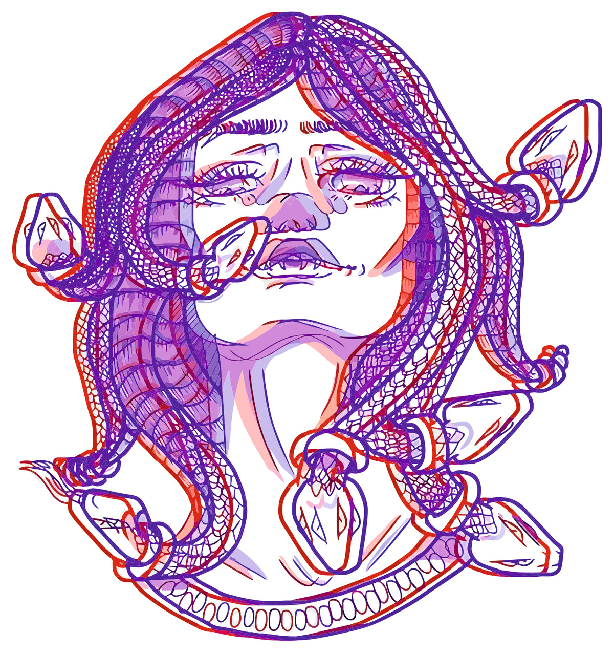 Medusa Sticker