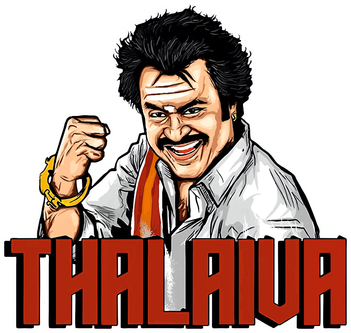 Thaliva Sticker