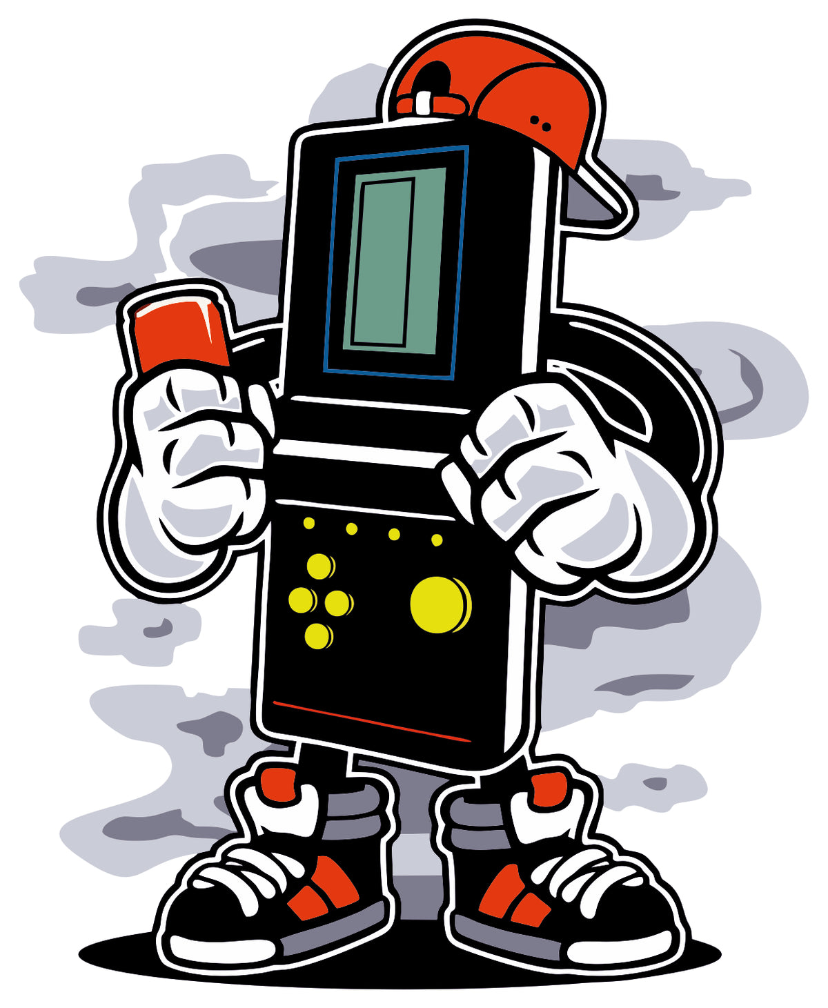 GAMING - OLD SCHOOL STICKER