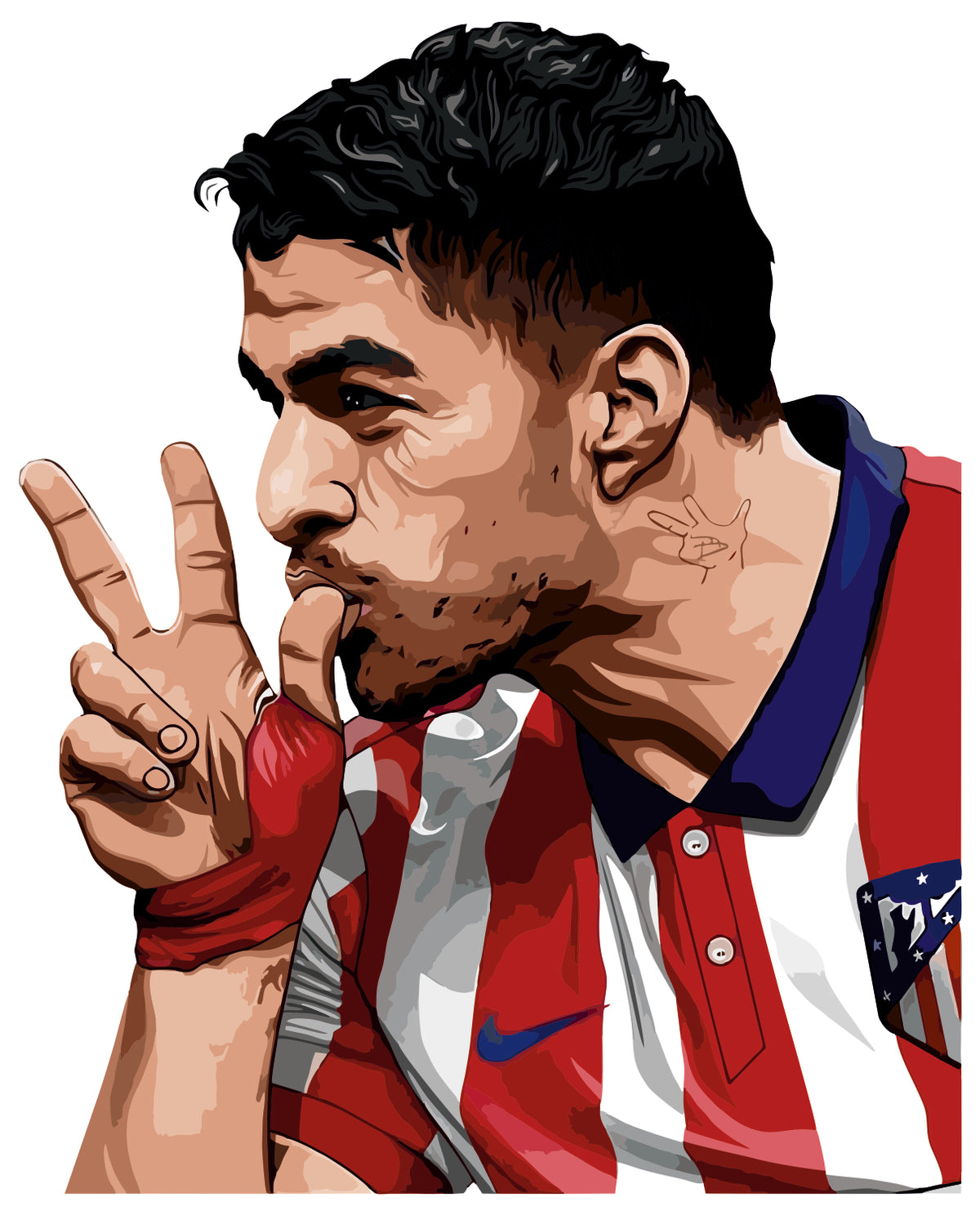 LUIS SUAREZ STICKER