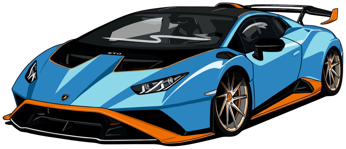 Huracan 1.0 Sticker