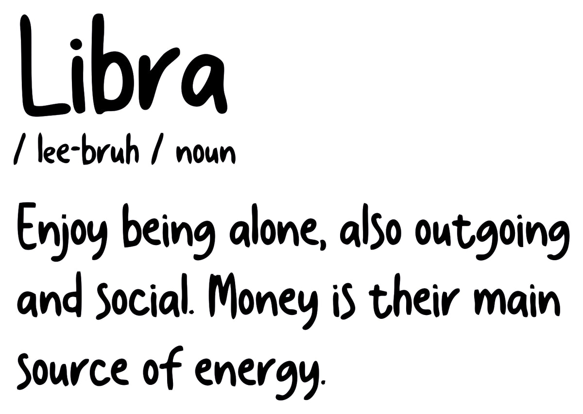 LIBRA STICKER