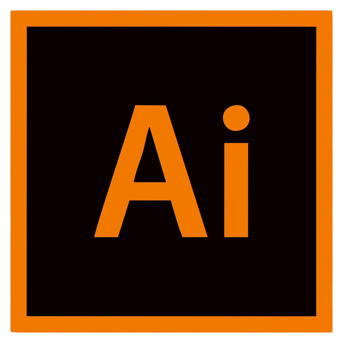 Illustrator Logo  Sticker