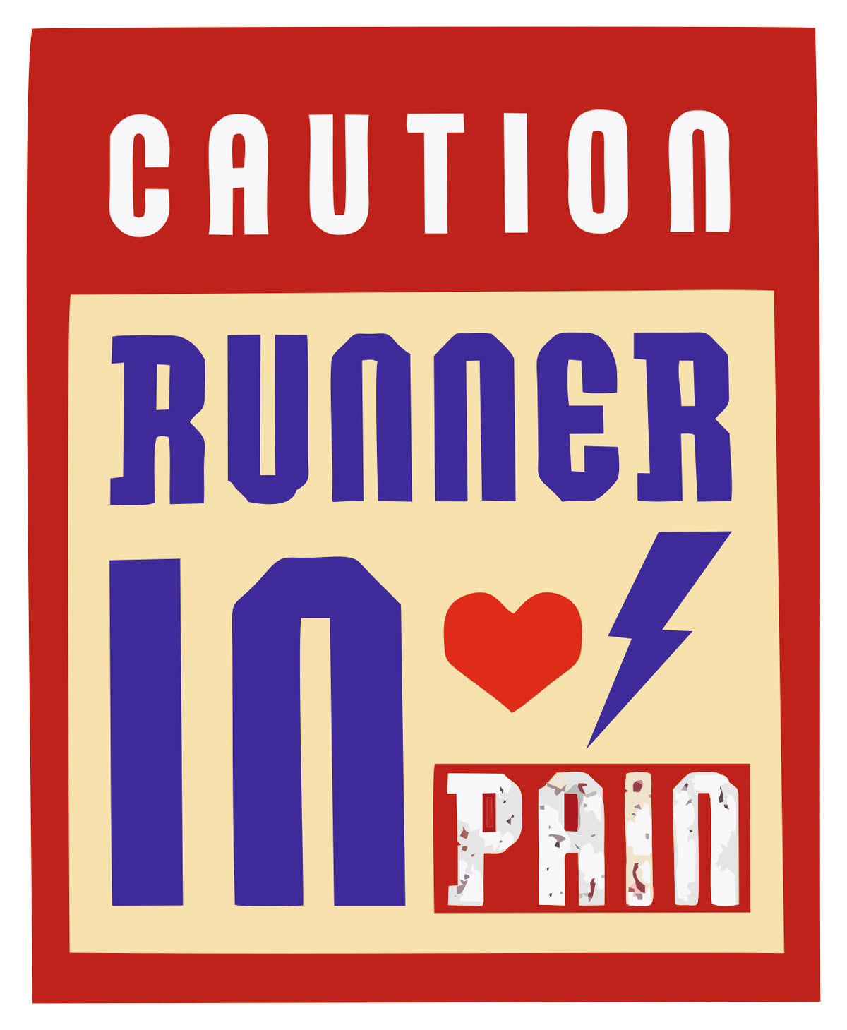 Runner Sticker