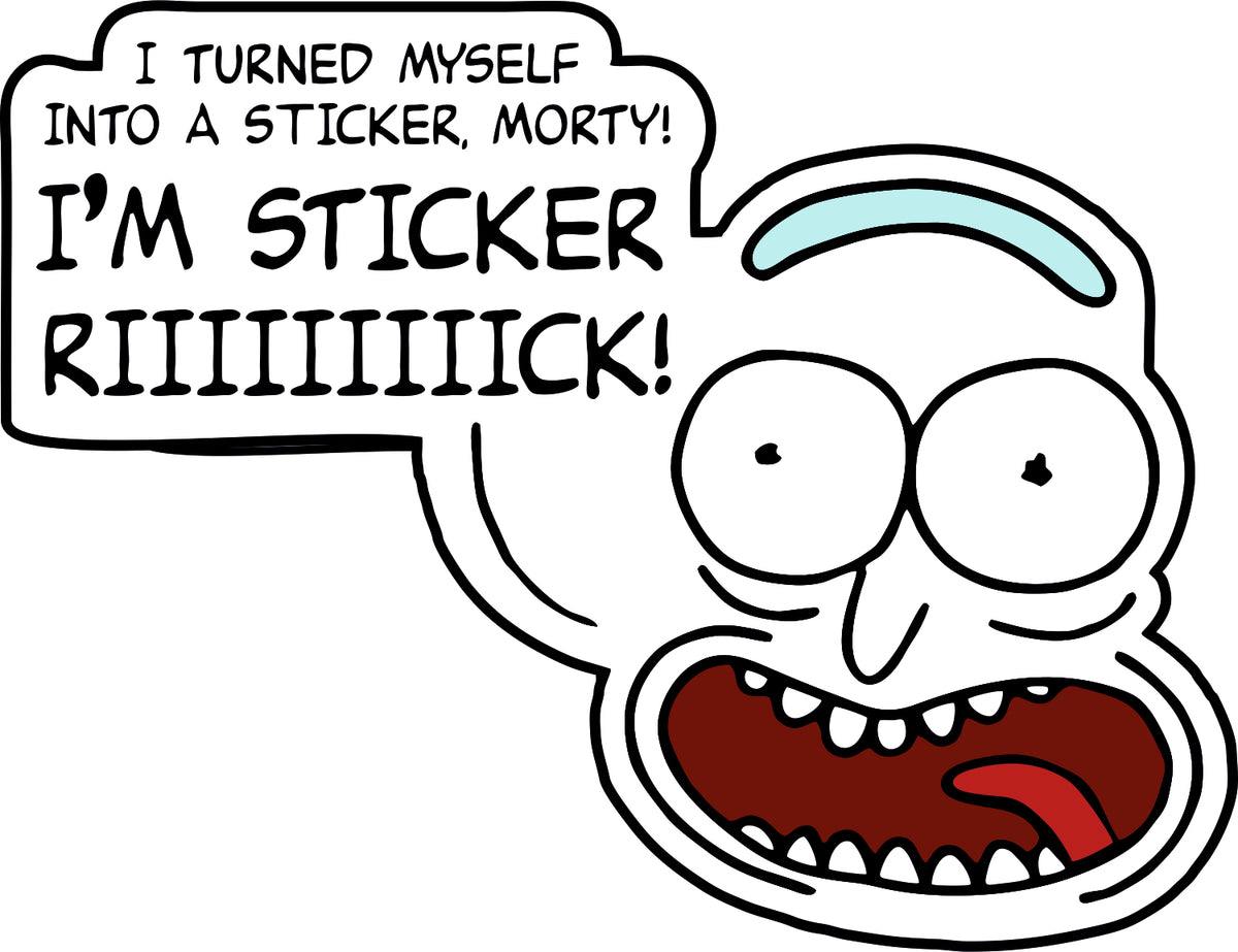 I'M Sticker Rick Sticker