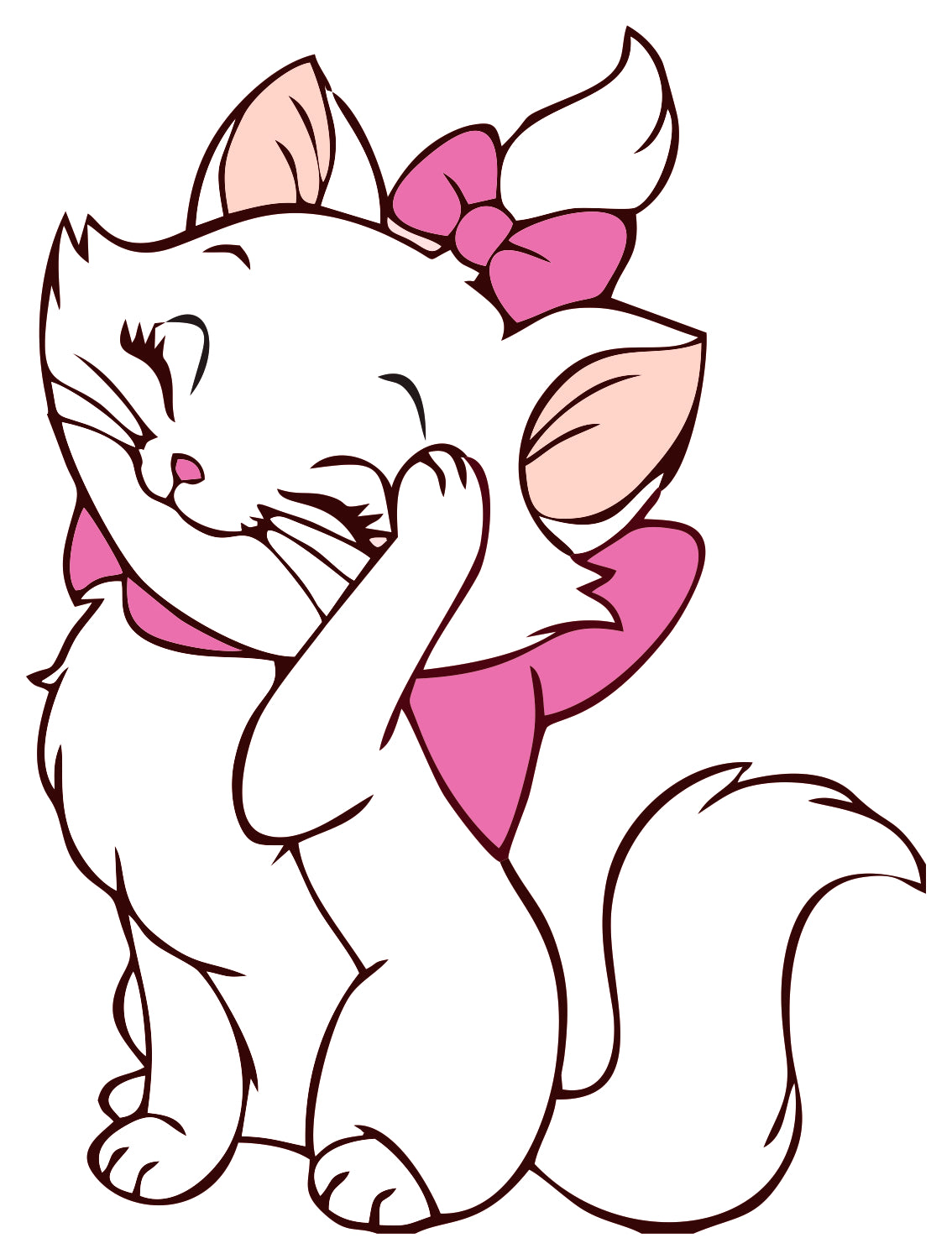 CUTE CAT STICKER