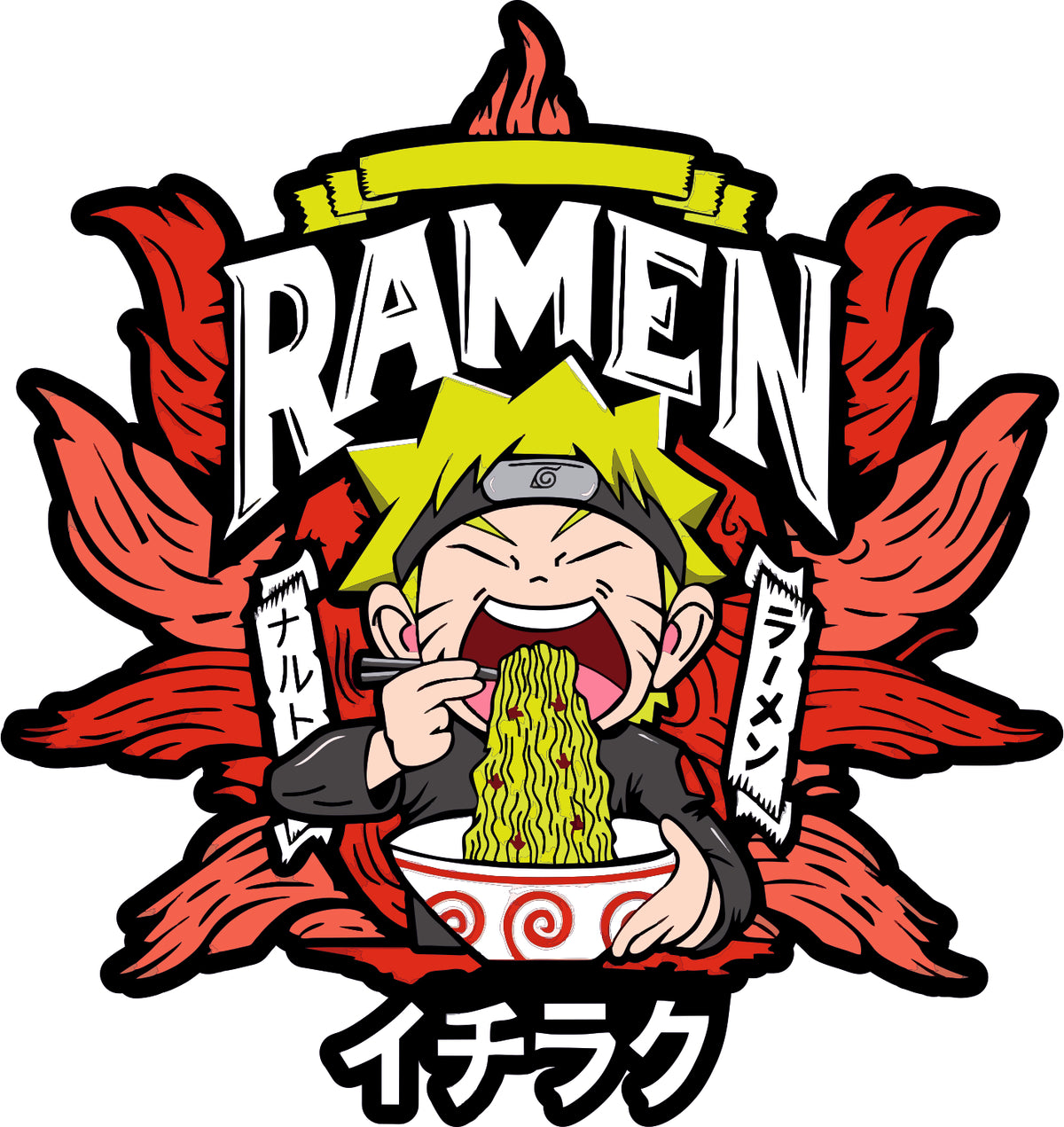 Ramen Naruto Sticker