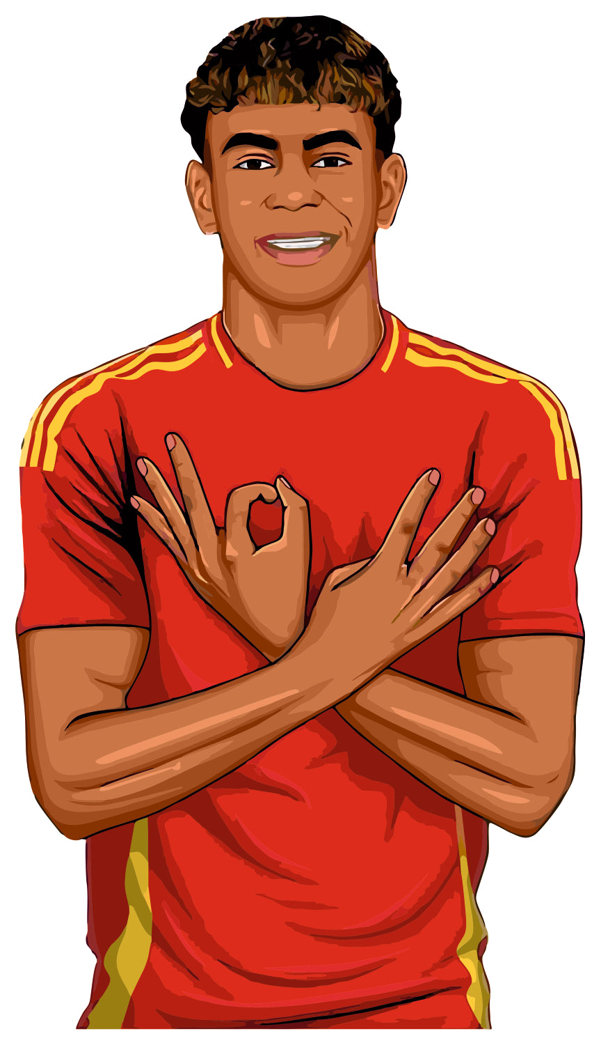 LAMINE YAMAL  STICKER