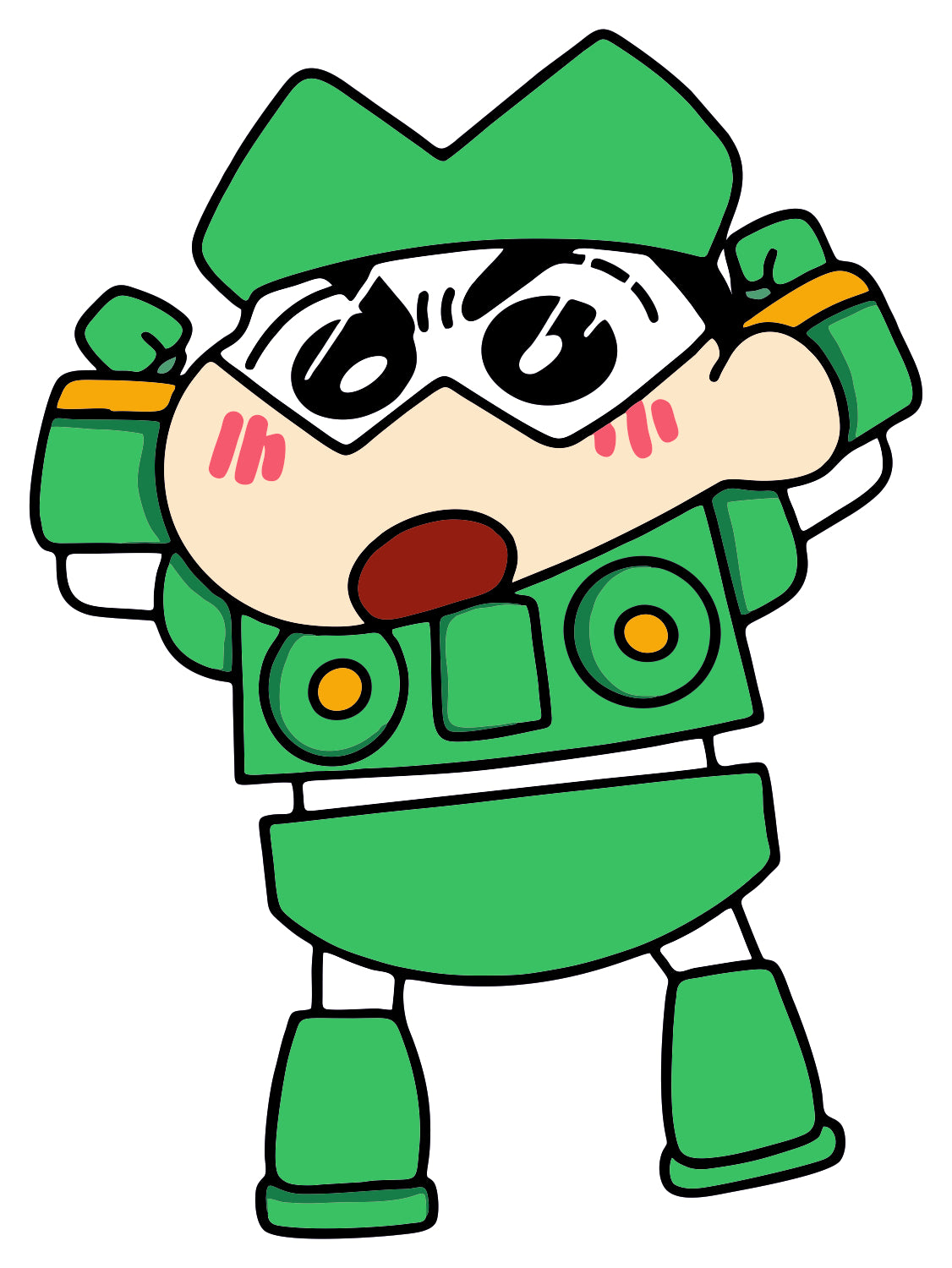 Shin Robot Sticker