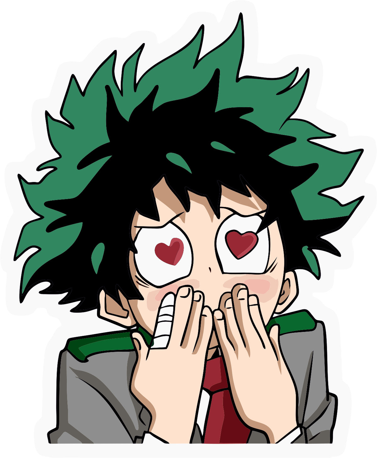 Midoriya Sticker