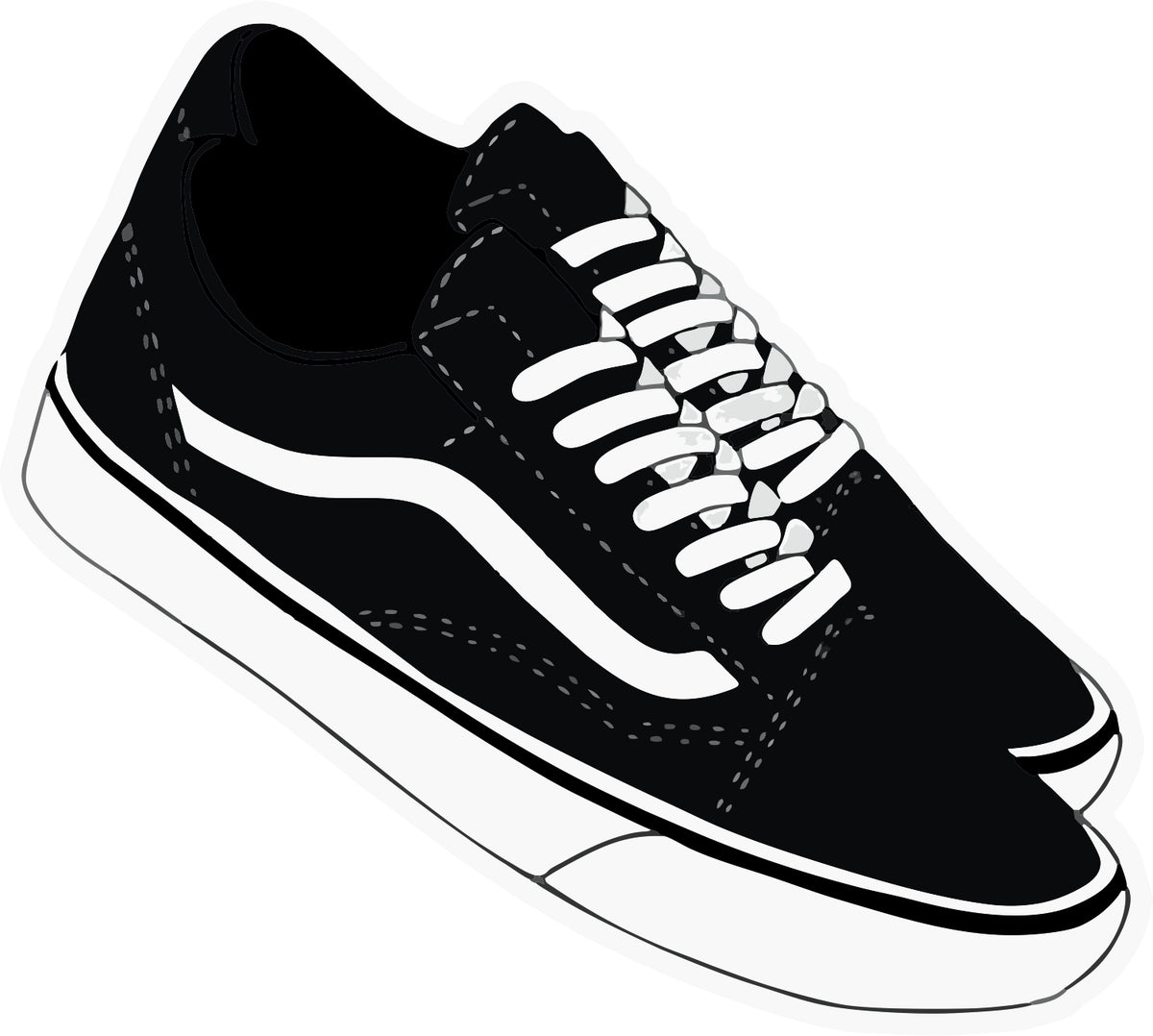 VANS SHOE STICKER