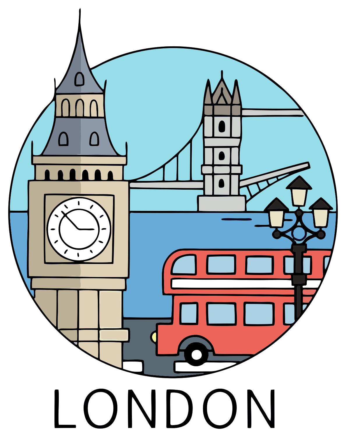 London Sticker