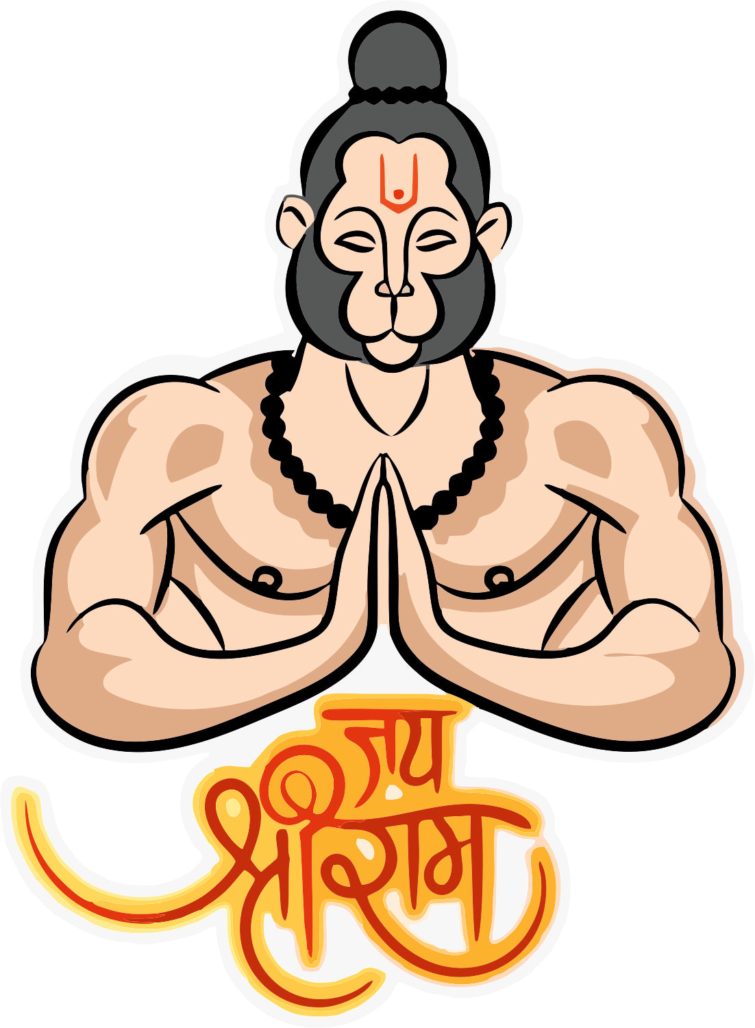 jay shree ram sticker