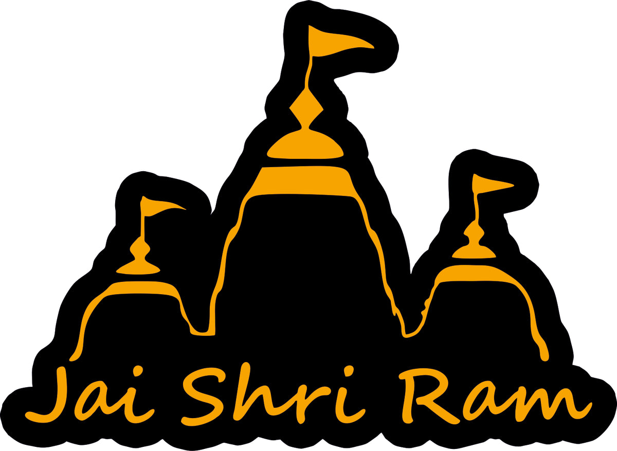 ram mandir sticker