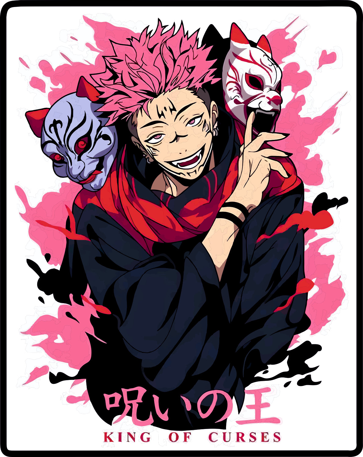 Sukuna Artwork Sticker