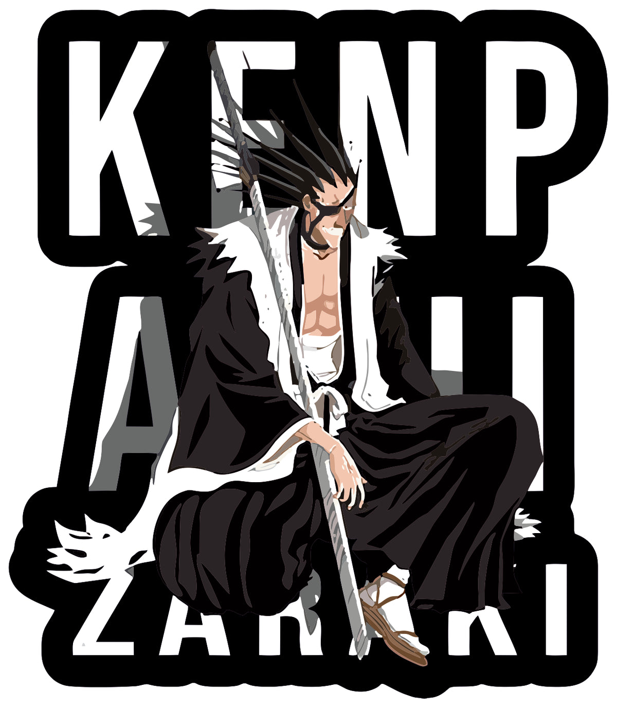 Kenpachi Sticker