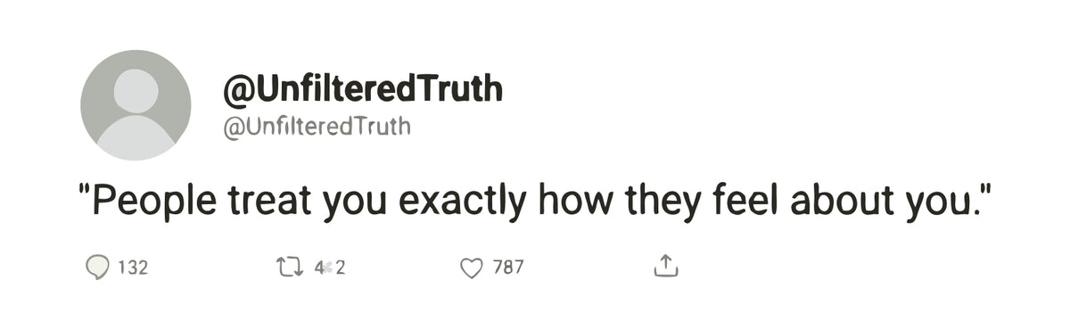 People Treat You Sticker
