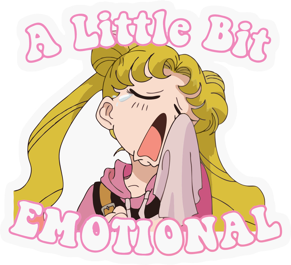 A Little Bit  Emotional Sticker