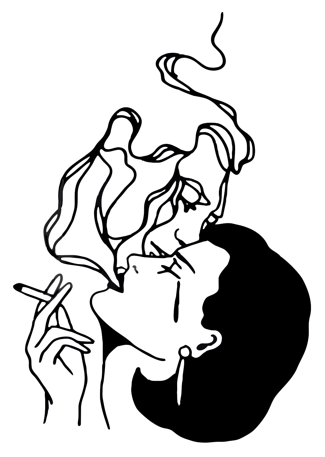 Smoking Sticker