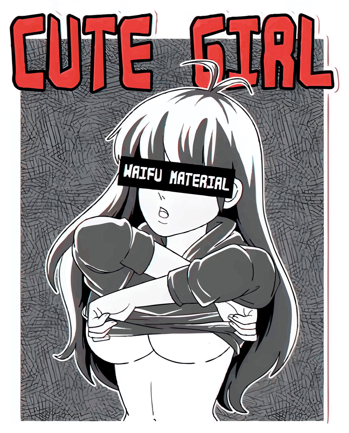 Cute Girl Sticker