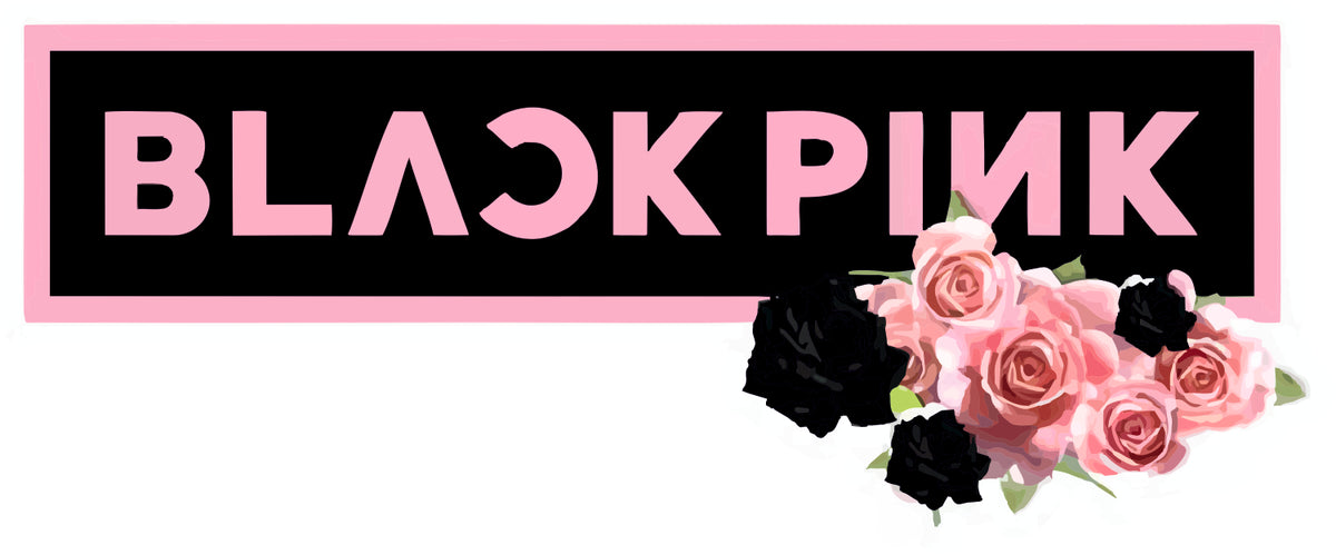 Black Pink Sticker