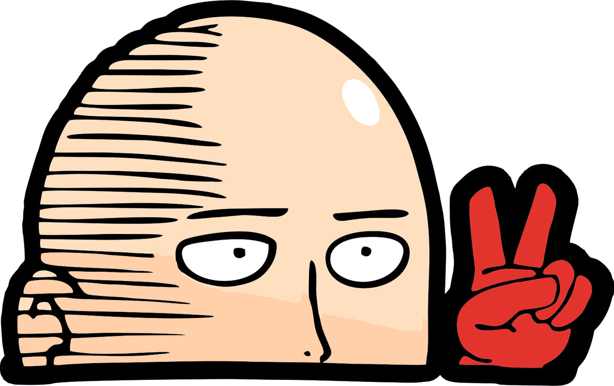 Saitama Peace Sticker