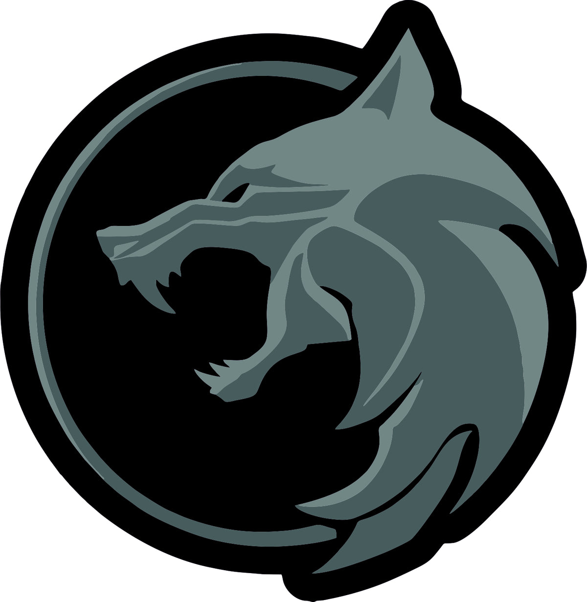 The Witcher Wilf Logo Sticker