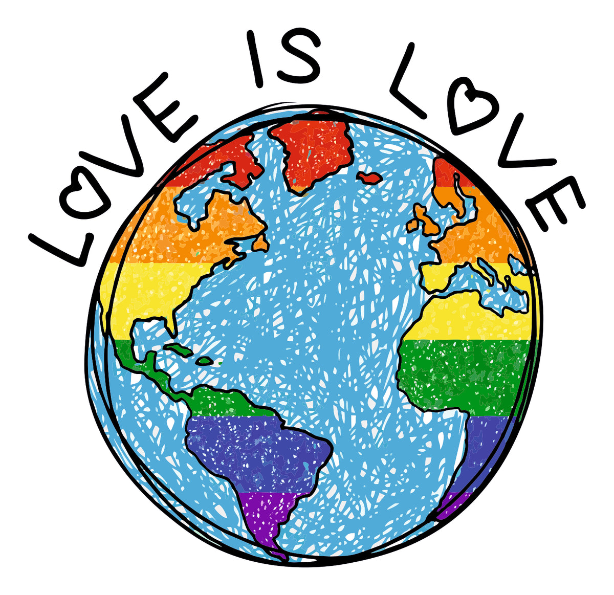 love is love sticker