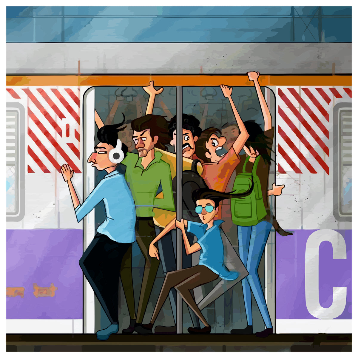 Virar First Class Sticker