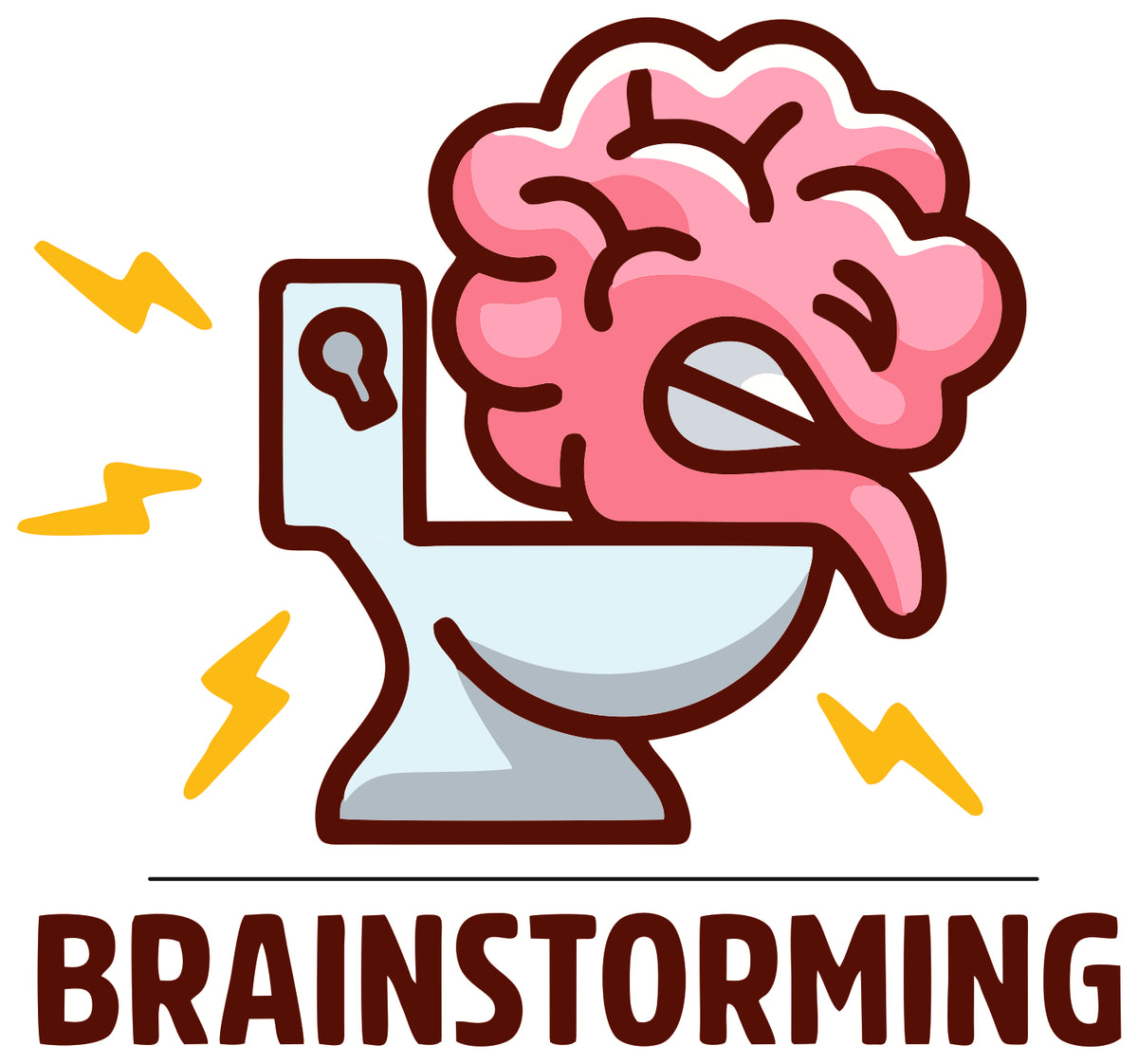 Brainstroming Sticker