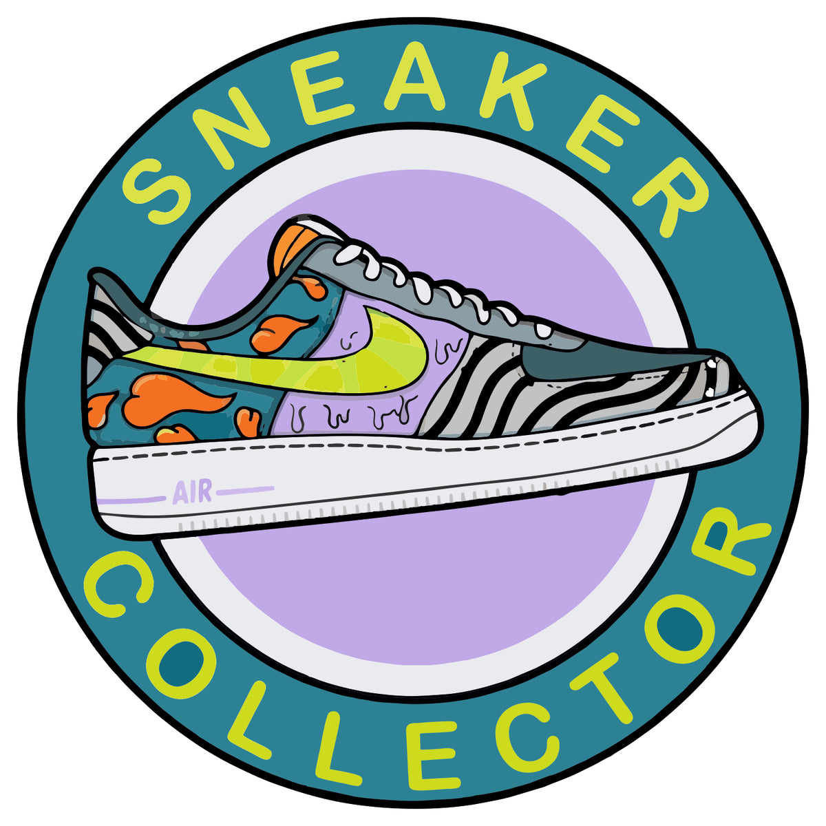 Sneaker Collection Sticker