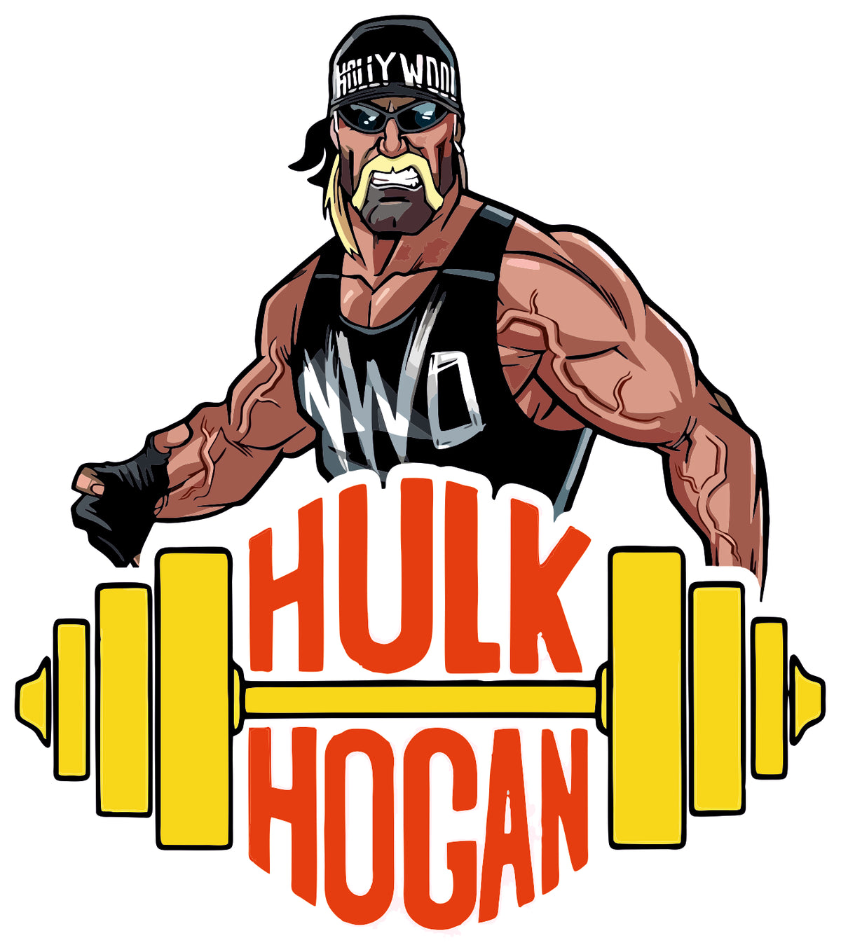 Hulk Hogan Sticker