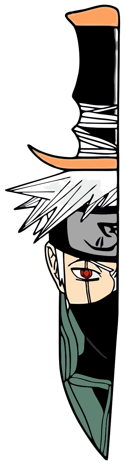 Kakashi In Blade Sticker