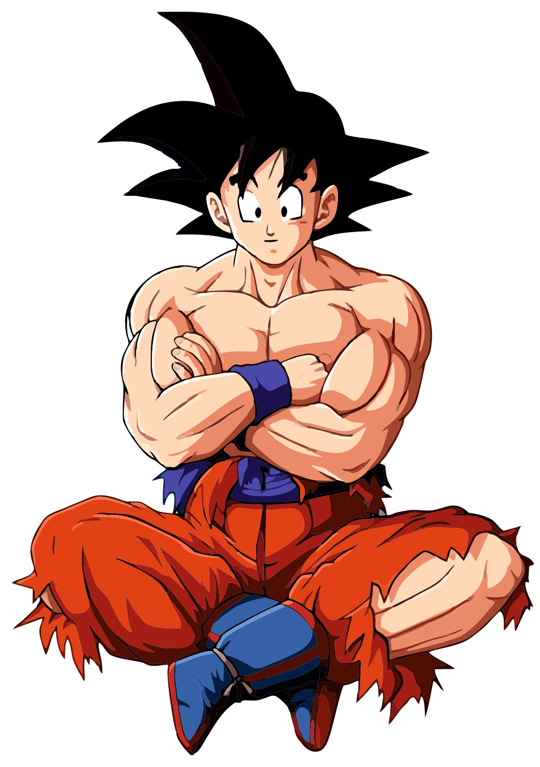 Goku-No Pain No, Gain Sticker
