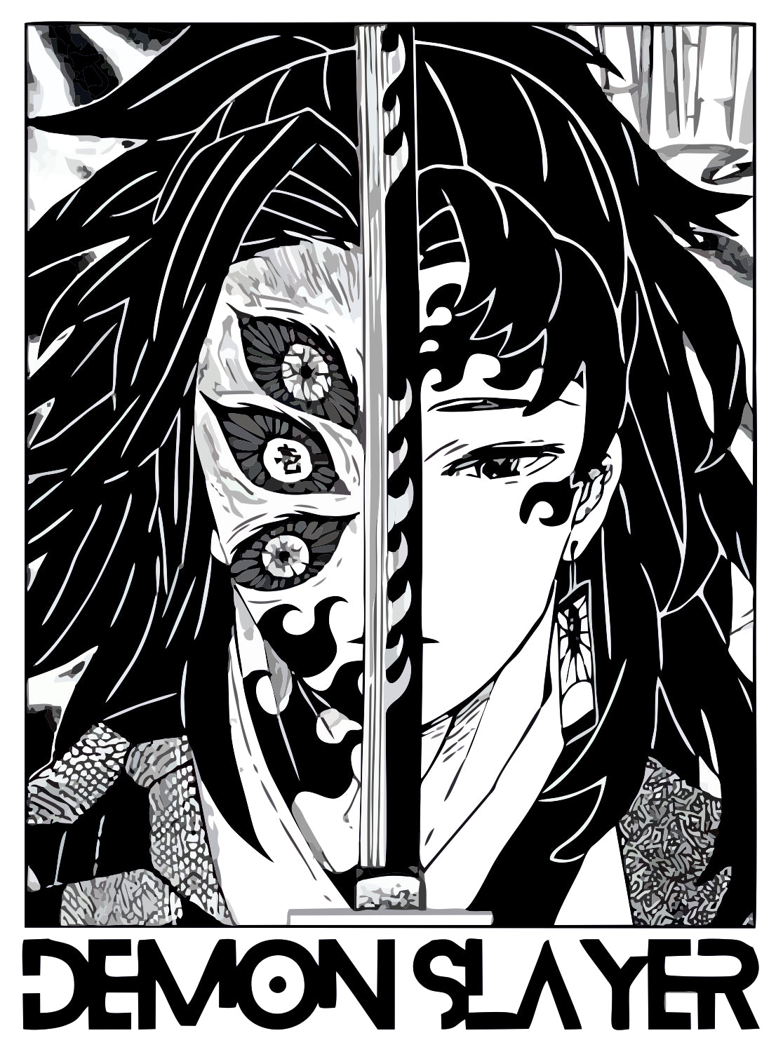 Demon Slayer Sticker