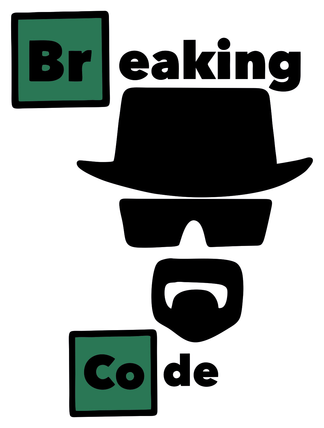 BREAKING CODE STICKER